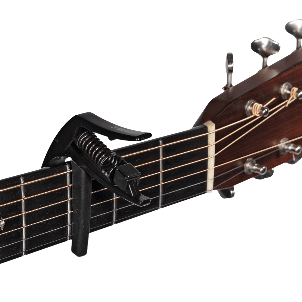 D'Addario Artist Acoustic/Electric Guitar Capo - Black (PW-CP-10)