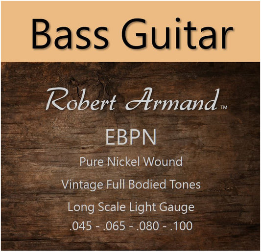 Robert Armand EBPN45100 Nickel Bass Strings - Long Scale (45-100)