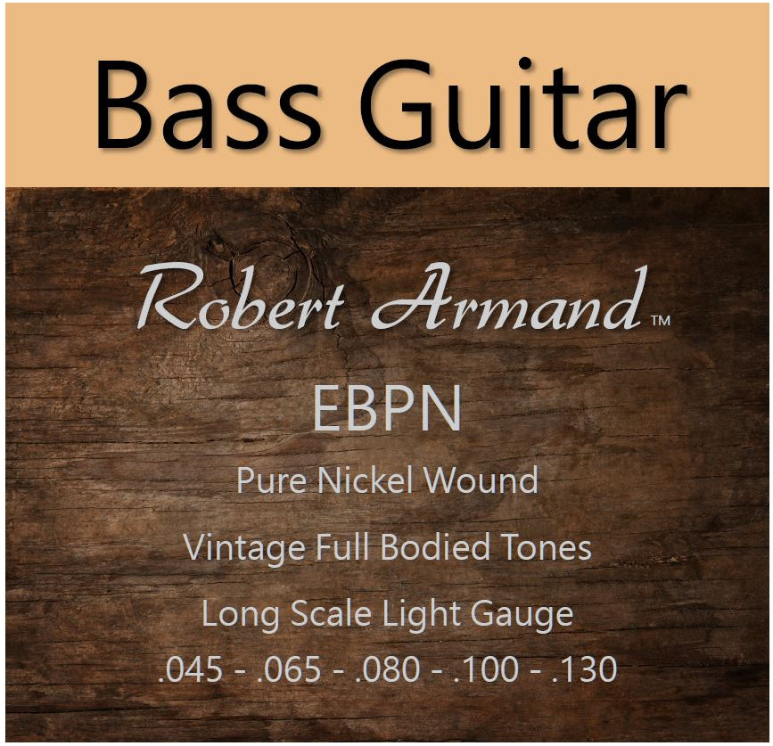 Robert Armand EBPN45130 Nickel Bass Strings 5 String - Long Scale (45-130)